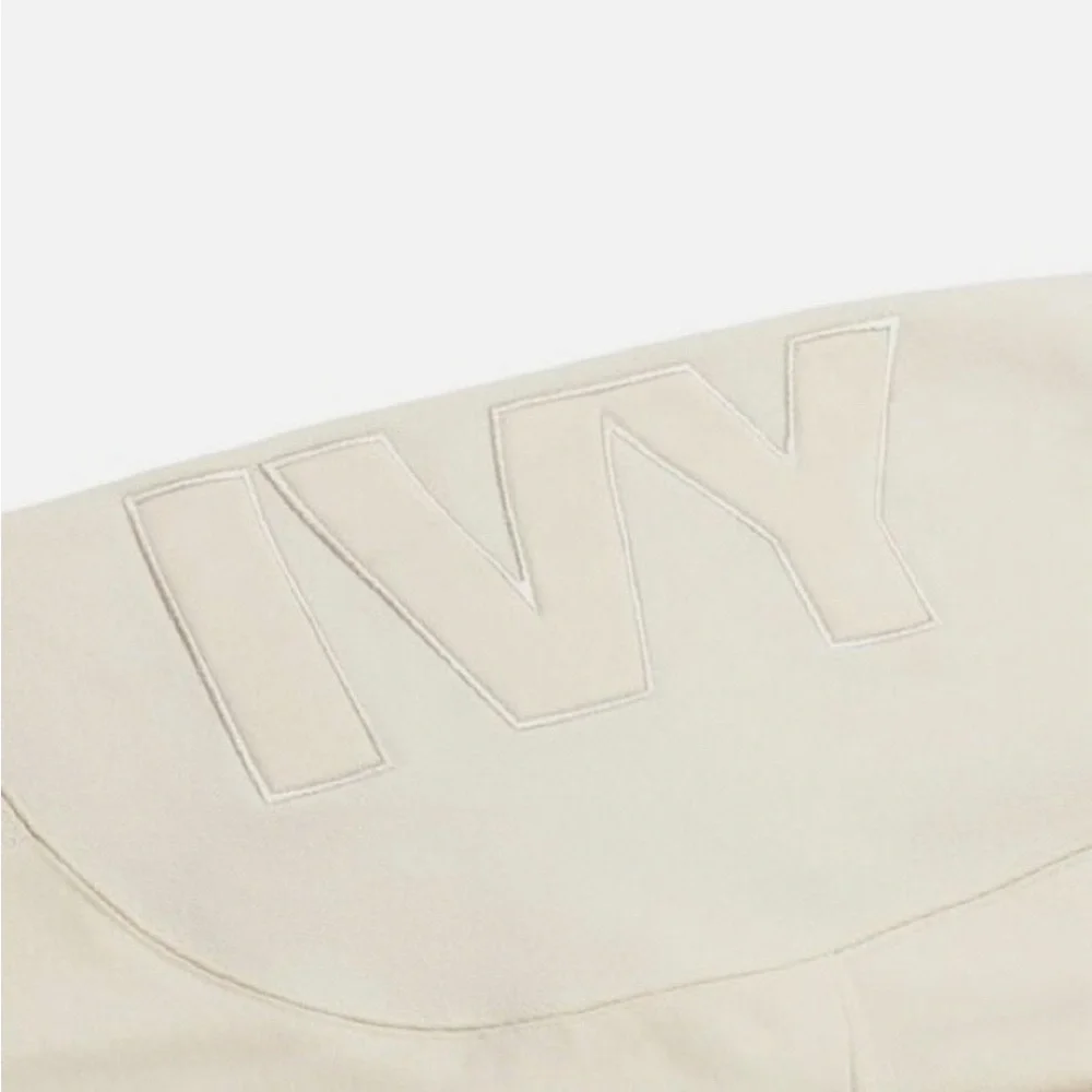 ADIDAS x IVY PARK BEYONCÉ Original Pullover Sweatshirt Ecru Tint Maroon - Picture 7 of 13